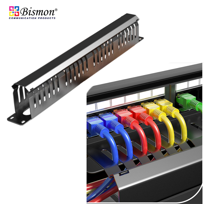 48-slot-Cable-Management-Panel-Black-color-Curve